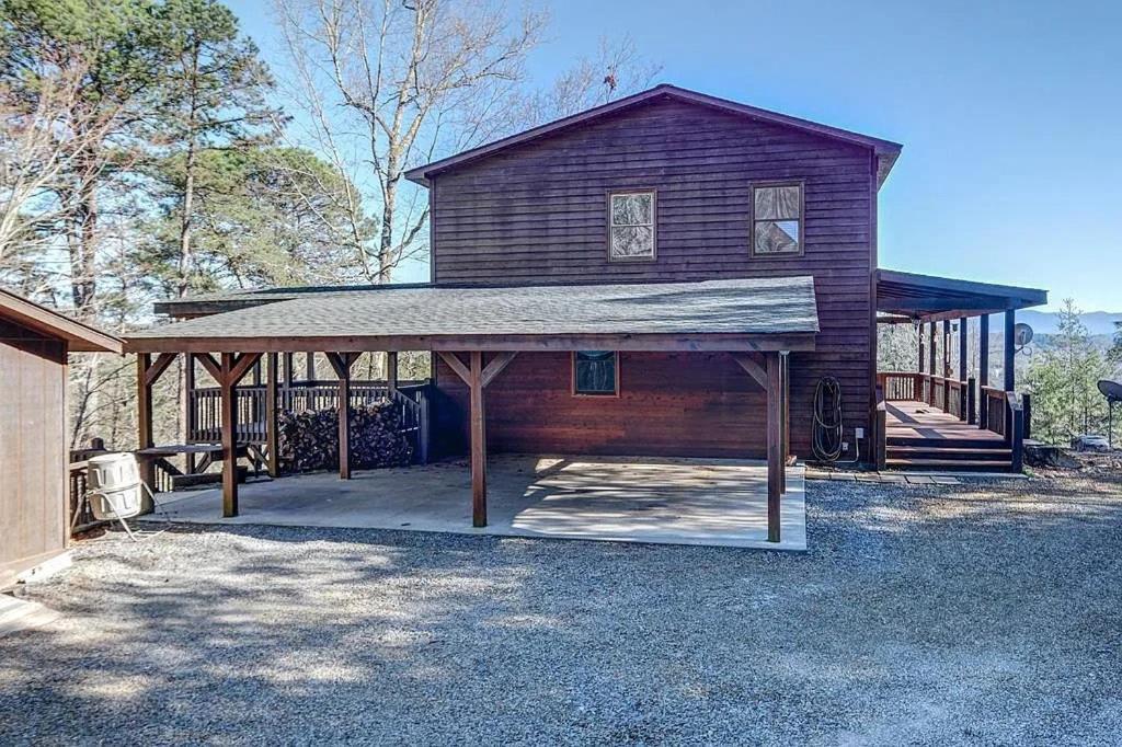Mistletoe Cabin- Private Cabin W Views, Hottub, Pet Friendly Murphy Esterno foto