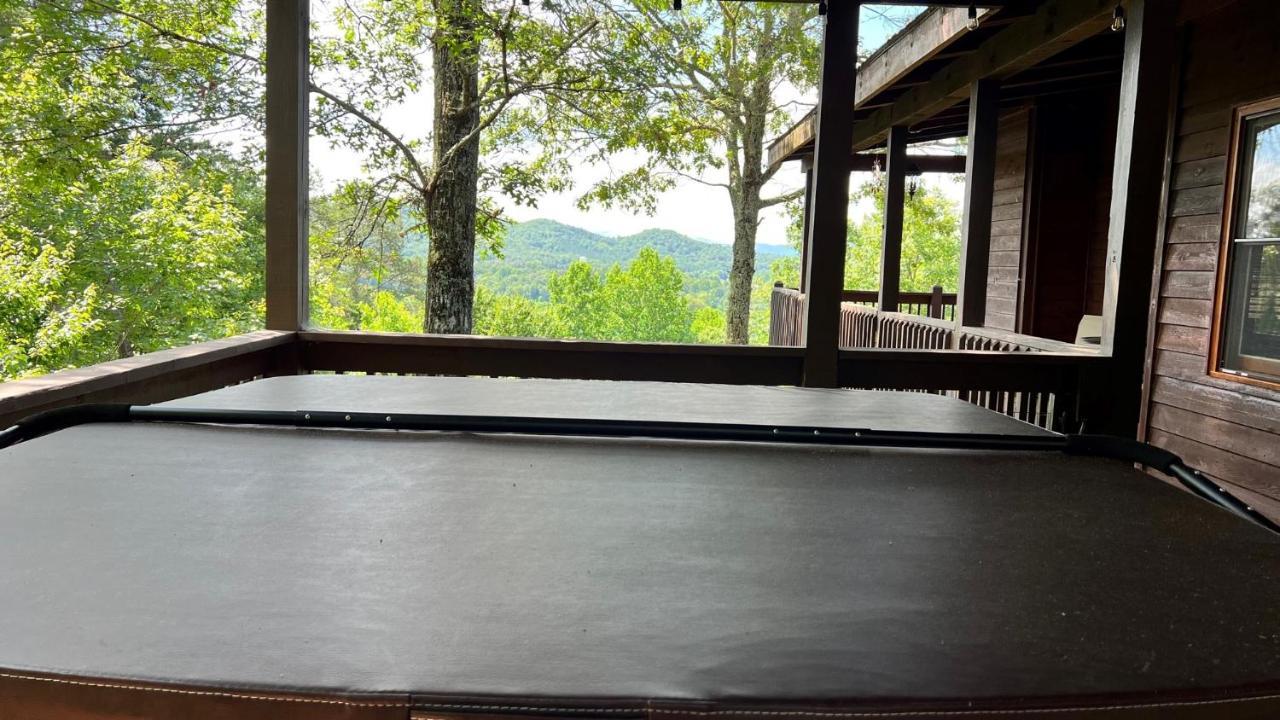Mistletoe Cabin- Private Cabin W Views, Hottub, Pet Friendly Murphy Esterno foto