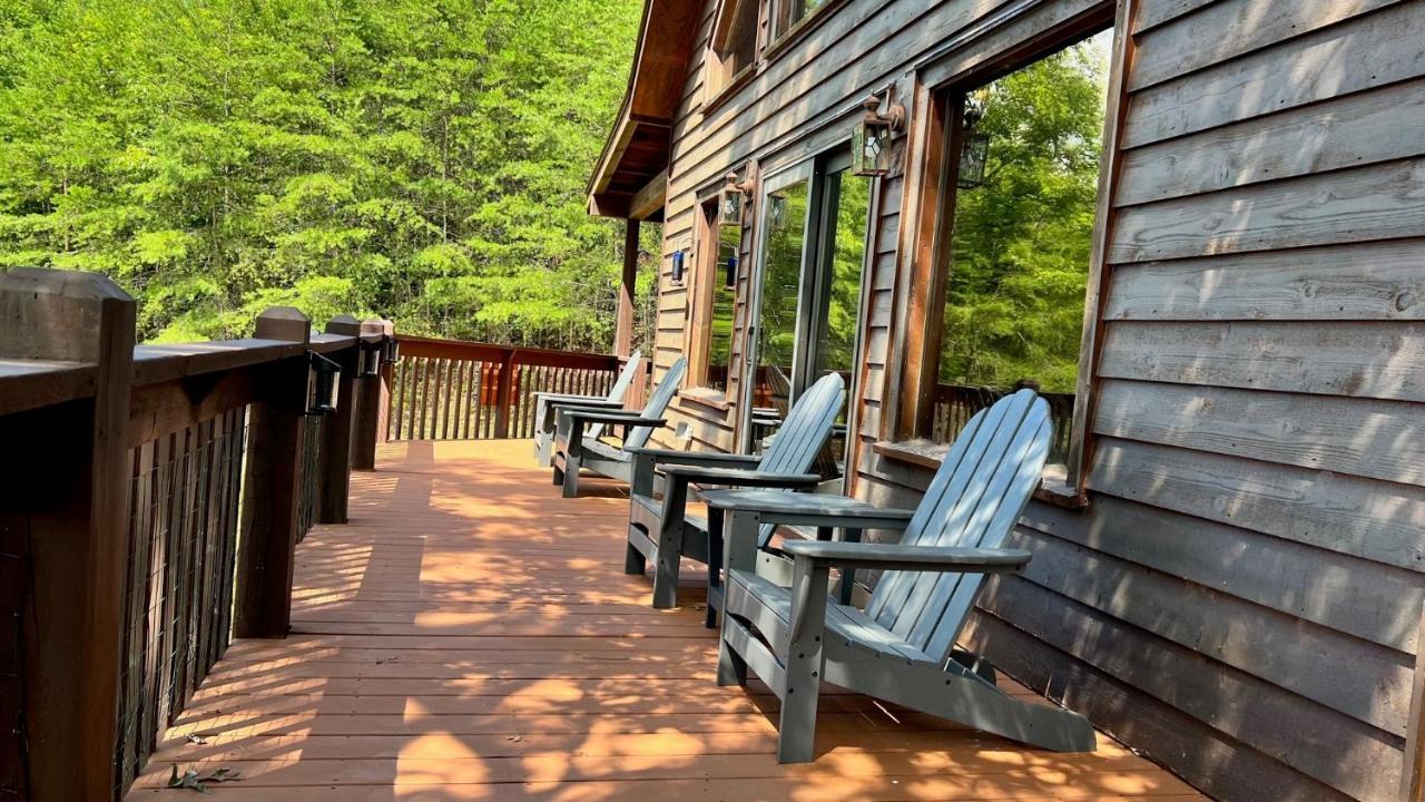 Mistletoe Cabin- Private Cabin W Views, Hottub, Pet Friendly Murphy Esterno foto