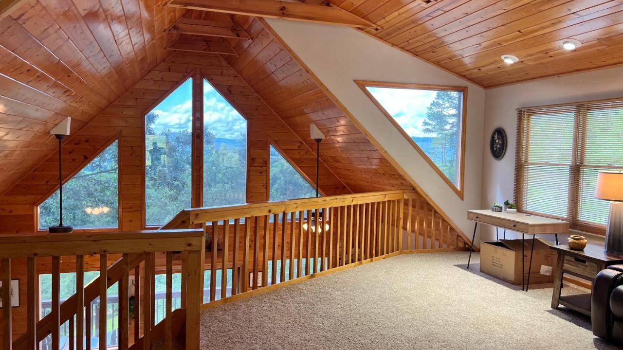 Mistletoe Cabin- Private Cabin W Views, Hottub, Pet Friendly Murphy Esterno foto