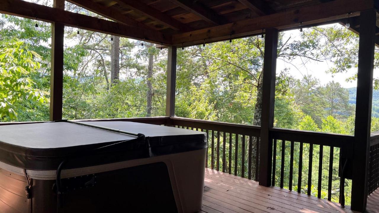 Mistletoe Cabin- Private Cabin W Views, Hottub, Pet Friendly Murphy Esterno foto
