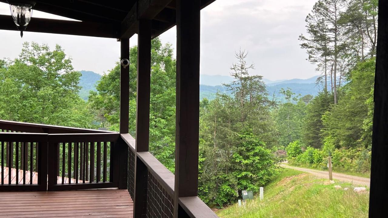Mistletoe Cabin- Private Cabin W Views, Hottub, Pet Friendly Murphy Esterno foto