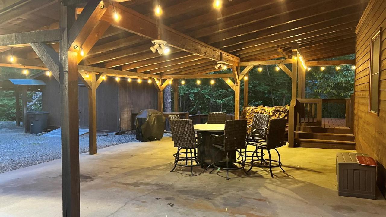 Mistletoe Cabin- Private Cabin W Views, Hottub, Pet Friendly Murphy Esterno foto